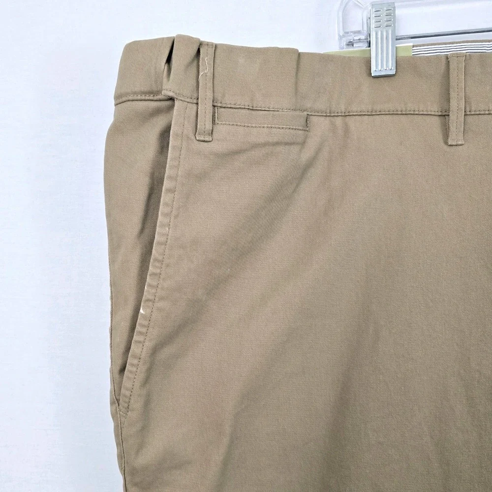 Goodfellow Slim Chino‎ Big & Tall Stretch Khaki Men Pants 56 X30 New